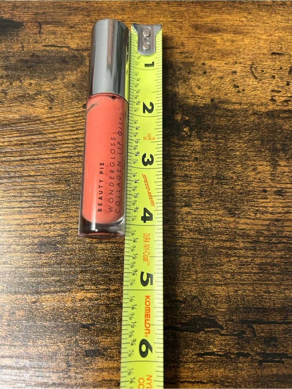 Beauty Pie Wondergloss Collagen Lip Oil+ Pink Coral Hydrating Lip Gloss